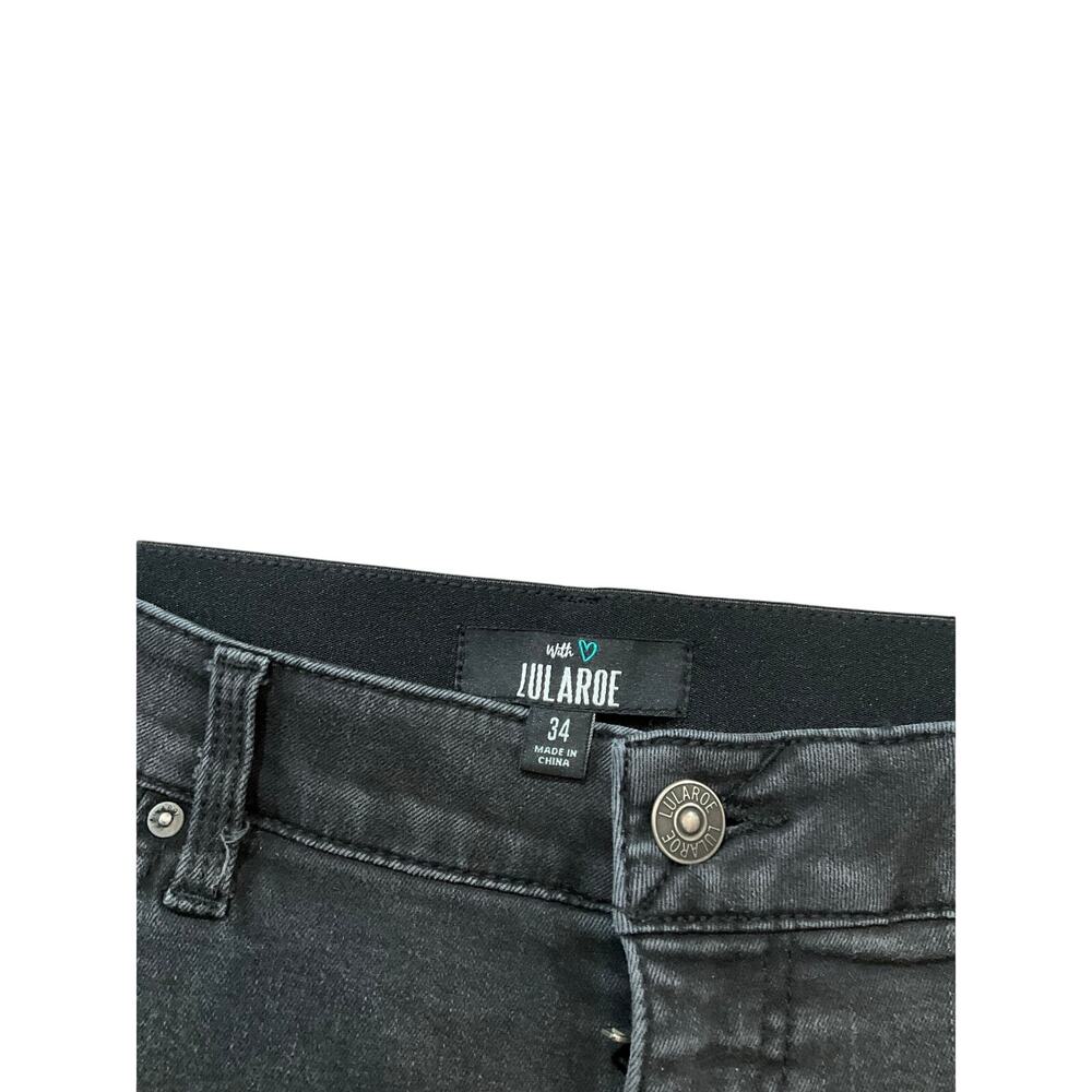 Lularoe Jeans Women 34 Black - Picture 3 of 3